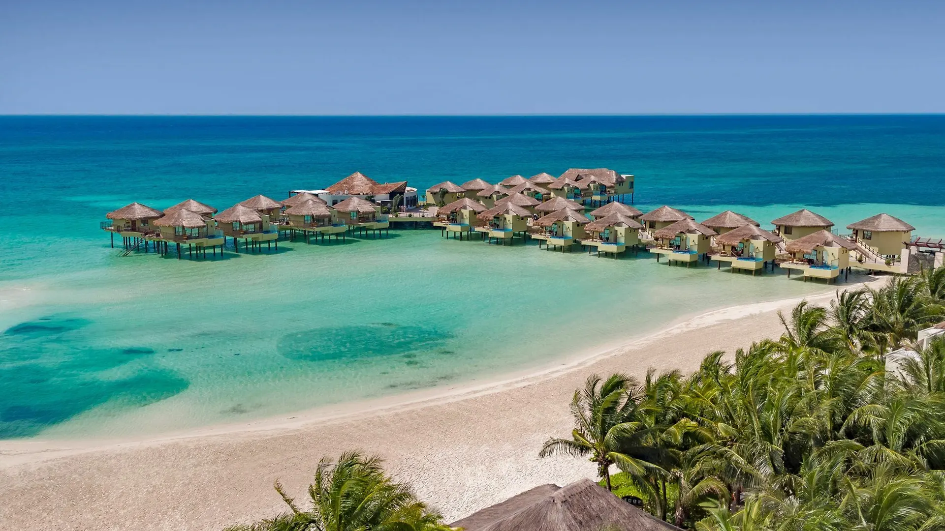 Palafitos Overwater Bungalows Catamaran, Cenote & More Inclusive (Adults Only) Playa del Carmen 5*,  México