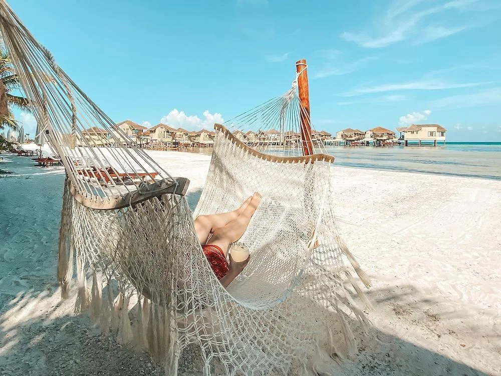 ***** Resort Palafitos Overwater Bungalows Catamaran, Cenote & More Inclusive (Adults Only) Playa del Carmen Mexico
